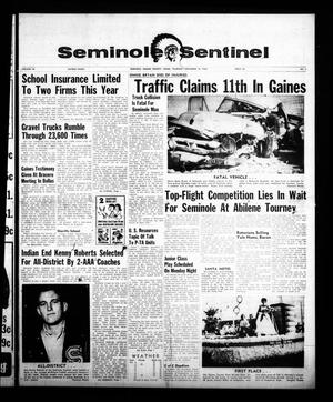 Seminole Sentinel (Seminole, Tex.), Vol. 58, No. 4, Ed. 1 Thursday, December 10, 1964