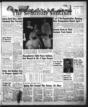 Primary view of object titled 'The Seminole Sentinel (Seminole, Tex.), Vol. 51, No. 17, Ed. 1 Thursday, March 20, 1958'.