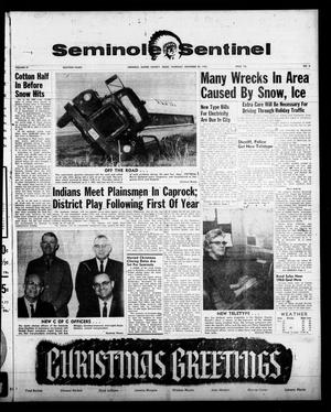 Seminole Sentinel (Seminole, Tex.), Vol. 57, No. 6, Ed. 1 Thursday, December 26, 1963
