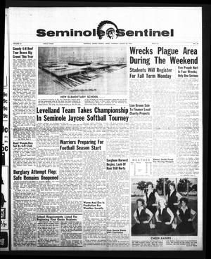 Seminole Sentinel (Seminole, Tex.), Vol. 57, No. 40, Ed. 1 Thursday, August 20, 1964