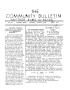 Thumbnail image of item number 1 in: 'The Community Bulletin (Abilene, Texas), No. 29, Saturday, March 2, 1968'.