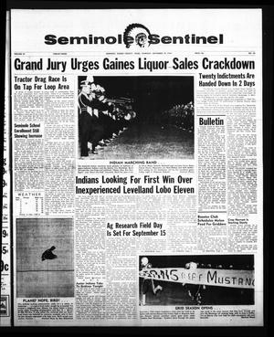 Seminole Sentinel (Seminole, Tex.), Vol. 57, No. 43, Ed. 1 Thursday, September 10, 1964
