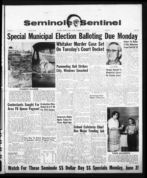 Seminole Sentinel (Seminole, Tex.), Vol. 56, No. 28, Ed. 1 Thursday, May 30, 1963