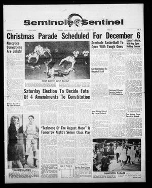 Seminole Sentinel (Seminole, Tex.), Vol. 56, No. 51, Ed. 1 Thursday, November 7, 1963