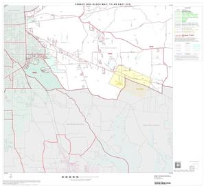 2000 Census County Subdivison Block Map: Tyler East CCD, Texas, Block 3