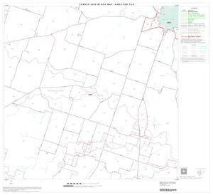 2000 Census County Subdivison Block Map: Hamilton CCD, Texas, Block 6