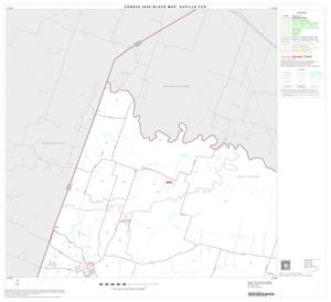 2000 Census County Subdivison Block Map: Davilla CCD, Texas, Block 1