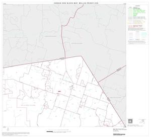 2000 Census County Subdivison Block Map: Mullin-Priddy CCD, Texas, Block 2