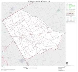 2000 Census County Subdivison Block Map: Prairie Hill CCD, Texas, Block 1