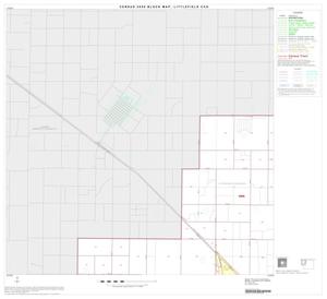 2000 Census County Subdivison Block Map: Littlefield CCD, Texas, Block 1