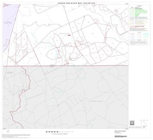 2000 Census County Subdivison Block Map: Uvalde CCD, Texas, Block 19