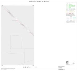 2000 Census County Subdivison Block Map: Valentine CCD, Texas, Inset A01