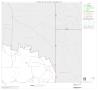 Map: 2000 Census County Subdivison Block Map: Benjamin CCD, Texas, Block 3