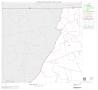 Map: 2000 Census County Subdivison Block Map: Ore City CCD, Texas, Block 1