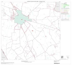 2000 Census County Subdivison Block Map: Teague CCD, Texas, Block 4