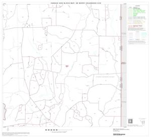 2000 Census County Subdivison Block Map: De Berry-Deadwood CCD, Texas, Block 4