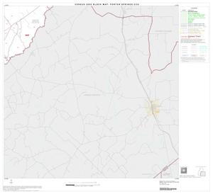 2000 Census County Subdivison Block Map: Porter Springs CCD, Texas, Block 4