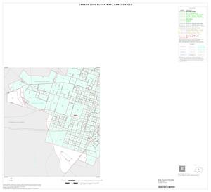 2000 Census County Subdivison Block Map: Cameron CCD, Texas, Inset A03