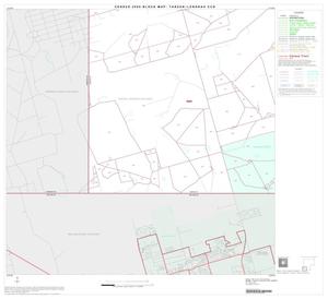 2000 Census County Subdivison Block Map: Tarzan-Lenorah CCD, Texas, Block 7