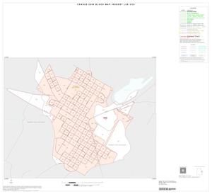 2000 Census County Subdivison Block Map: Robert Lee CCD, Texas, Inset A01
