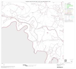 2000 Census County Subdivison Block Map: Del Rio Northwest CCD, Texas, Block 8