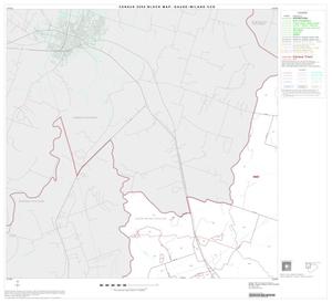 2000 Census County Subdivison Block Map: Gause-Milano CCD, Texas, Block 1
