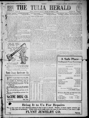 The Tulia Herald (Tulia, Tex), Vol. 9, No. 40, Ed. 1, Friday, October 4, 1918