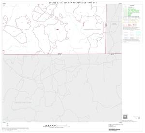 2000 Census County Subdivison Block Map: Rocksprings North CCD, Texas, Block 9
