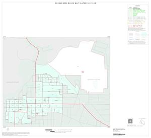 2000 Census County Subdivison Block Map: Gatesville CCD, Texas, Inset A01