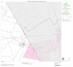 2000 Census County Subdivison Block Map: Oglesby CCD, Texas, Block 4