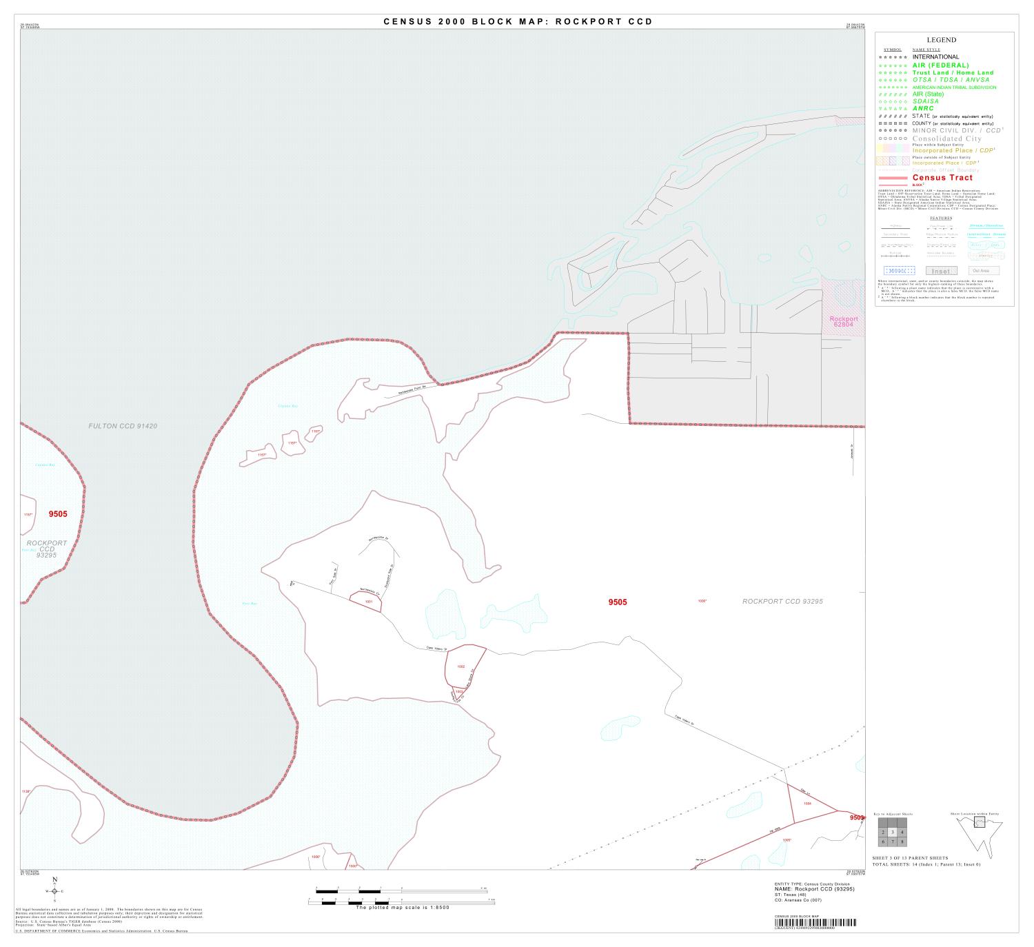 2000 Census County Subdivison Block Map: Rockport CCD, Texas, Block 3
                                                
                                                    [Sequence #]: 1 of 1
                                                