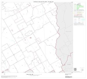 2000 Census County Subdivison Block Map: Blum CCD, Texas, Block 4