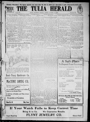 The Tulia Herald (Tulia, Tex), Vol. 9, No. 32, Ed. 1, Friday, August 9, 1918