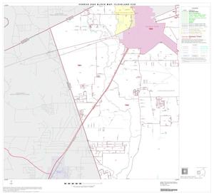 2000 Census County Subdivison Block Map: Cleveland CCD, Texas, Block 4