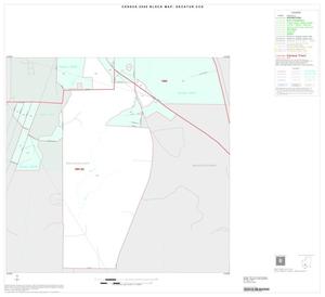 2000 Census County Subdivison Block Map: Decatur CCD, Texas, Inset A02