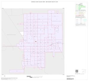 2000 Census County Subdivison Block Map: Matador South CCD, Texas, Inset A01