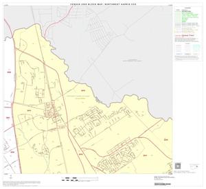 2000 Census County Subdivison Block Map: Northwest Harris CCD, Texas, Block 13