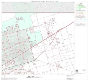 2000 Census County Subdivison Block Map: Midland Rural CCD, Texas, Block 2