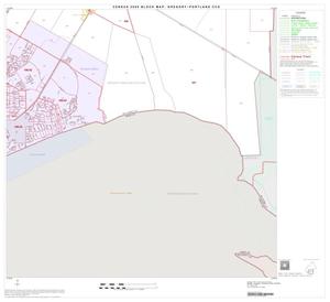 2000 Census County Subdivison Block Map: Gregory-Portland CCD, Texas, Block 7