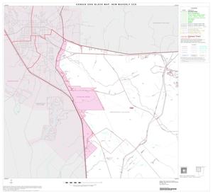 2000 Census County Subdivison Block Map: New Waverly CCD, Texas, Block 1