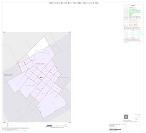 2000 Census County Subdivison Block Map: Hubbard-Mount Calm CCD, Texas, Inset B01