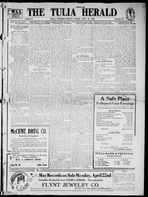 The Tulia Herald (Tulia, Tex), Vol. 9, No. 16, Ed. 1, Friday, April 19, 1918