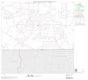 2000 Census County Subdivison Block Map: Borger CCD, Texas, Block 20