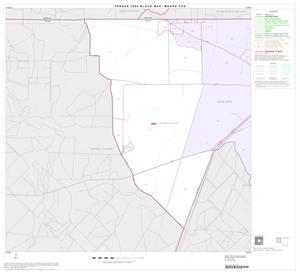 Primary view of object titled '2000 Census County Subdivison Block Map: Moore CCD, Texas, Block 1'.