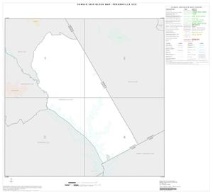 2000 Census County Subdivison Block Map: Personville CCD, Texas, Index