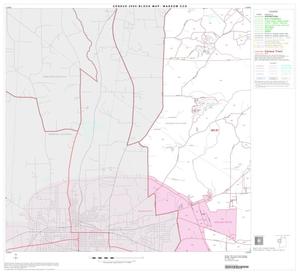 2000 Census County Subdivison Block Map: Waskom CCD, Texas, Block 4