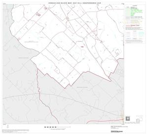 2000 Census County Subdivison Block Map: Gay Hill-Independence CCD, Texas, Block 3