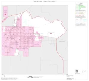 2000 Census County Subdivison Block Map: Cooper CCD, Texas, Inset A02