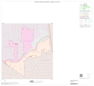 2000 Census County Subdivison Block Map: Lewisville CCD, Texas, Inset A01