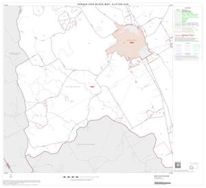 2000 Census County Subdivison Block Map: Clifton CCD, Texas, Block 4